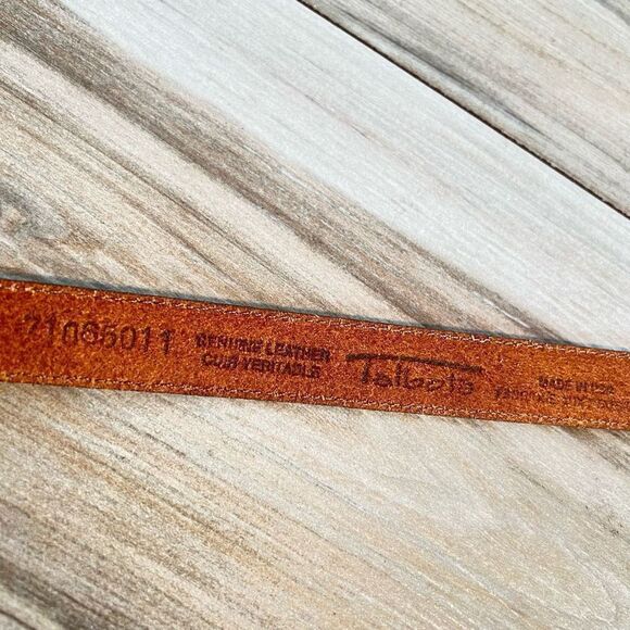 Talbots leather belt women’s small brown southwestern bohemian classiccore herit - Picture 9 of 10